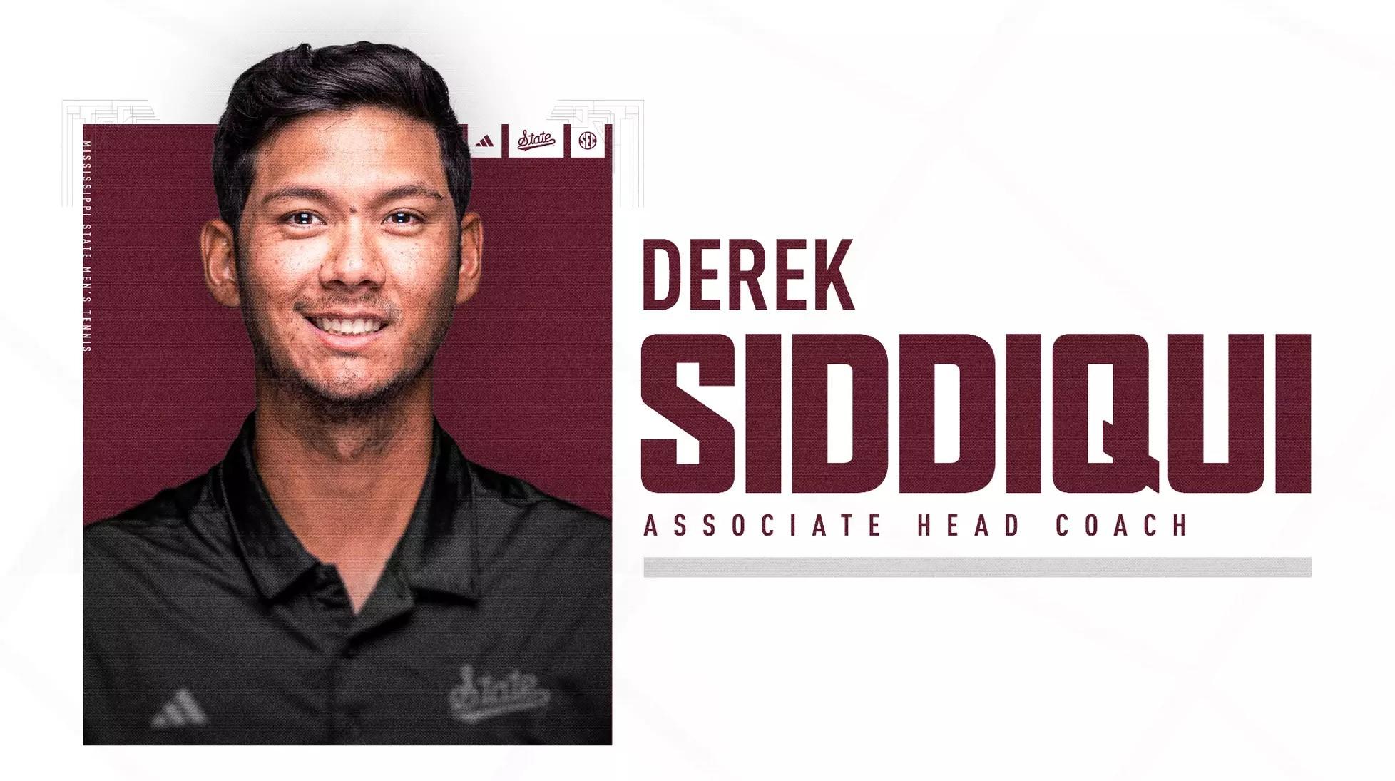 Derek Siddiqui added to the Mississippi State coaching staff