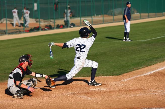 File Photo: Kyle Carpenter earned the win on the mound and had three hits at the plate for the Falcons in their 5-2 win over Golden West