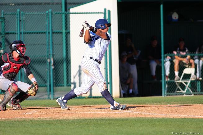 File Photo: Gary James had a pair of triple and scored the only run in a 1-0 win
