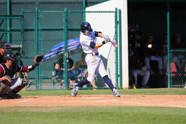 File Photo: Kyle Carpenter drove in the go-ahead run and pitched six innings in the Falcons win