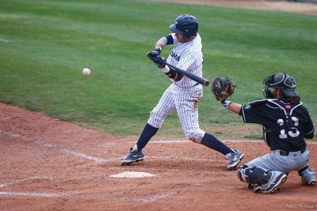 File Photo: Brett Thompson drove in both runs in the Falcons 3-2 loss