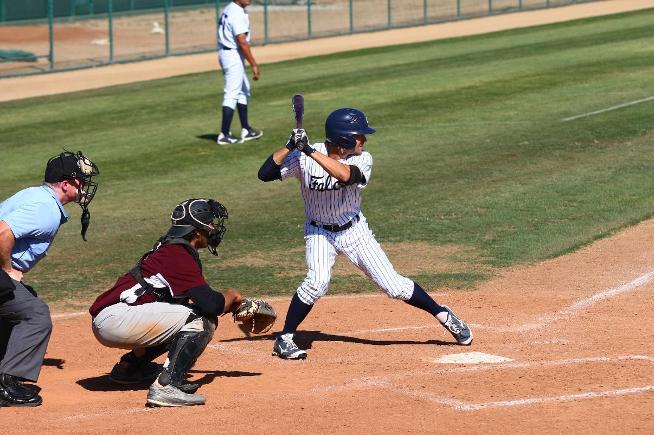 Shane Preston reached base three times in the Falcons loss to Compton