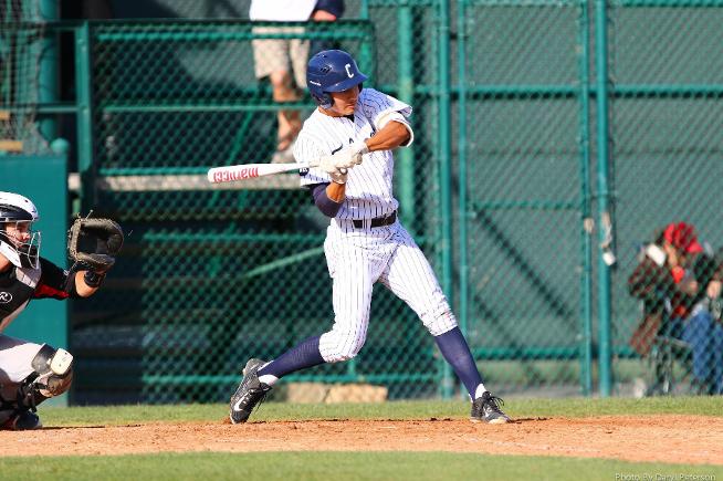 File Photo: Daniel Lopez hit a home run and drove in a pair in the Falcons win