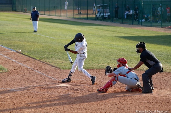File Photo: Luis Chavarin had three hits for the Falcons