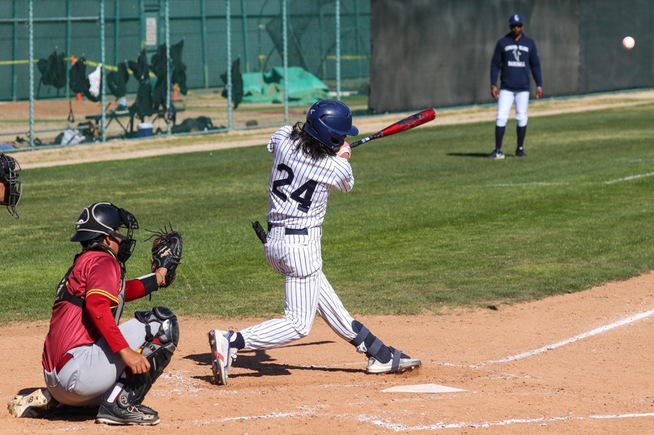 File Photo: Isaac Vega had one of the Falcons four hits against Allan Hancock