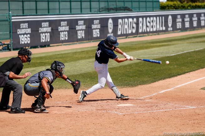 Lucas Iorgulescu doubled home a run for the Falcons