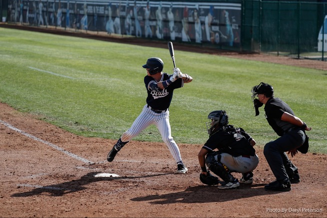 File Photo: Owen Martin hit his team-leading fifth home run against Pasadena City