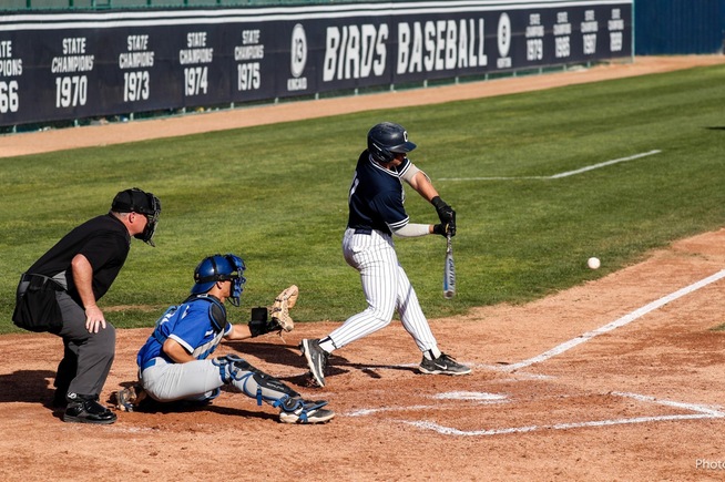 File Photo: Wyatt Ormande hit a home run and drove in five runs against Compton