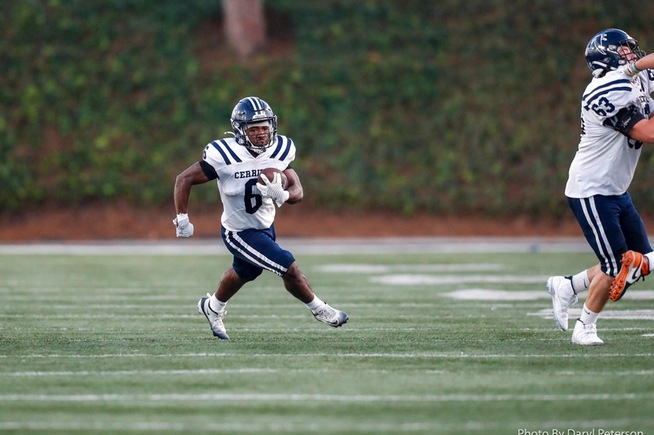 File Photo: Josh Cason rushed for three touchdowns to lead the Falcons over Bakersfield