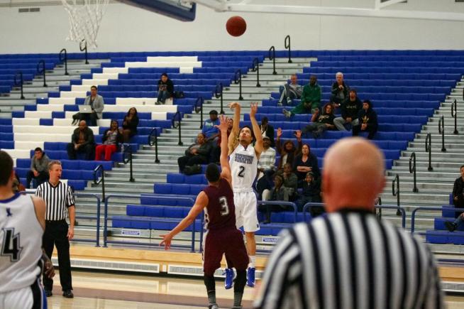 Jordan Reise kept the Falcons close in the first half, but the team was defeated by Mt. SAC.