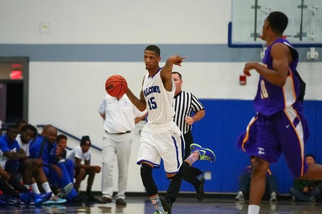 Jarion Henry led the Falcons with 20 points, 16 rebounds and four assists in the Falcons win