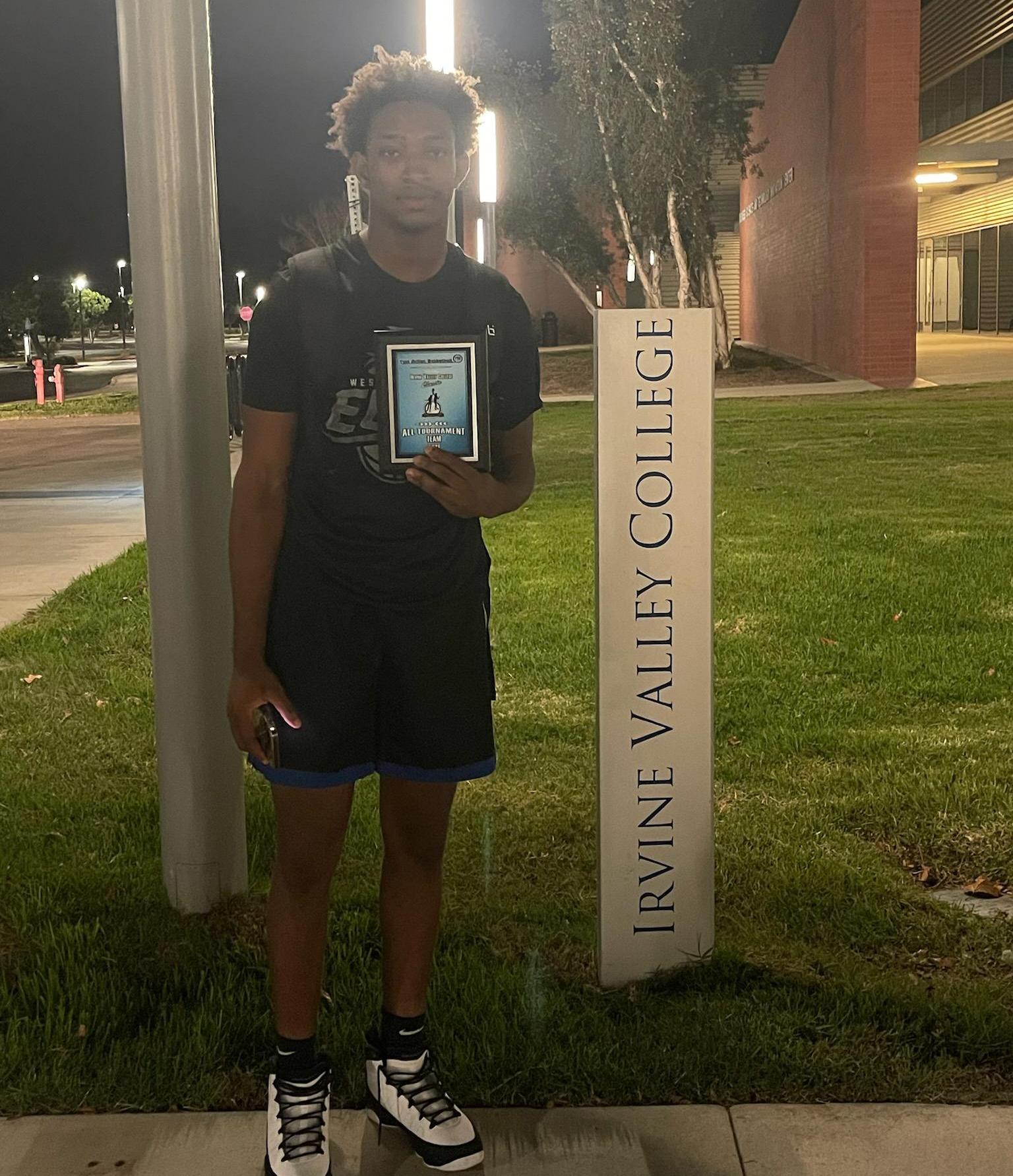 Joshua "Juice" Belvin was named All-Tournament 