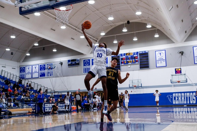 File Photo: Taeo Thomas had a solid all-around game against Mt. San Antonio