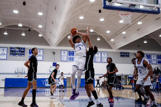 File Photo: Cameron McCoy scored the majority of his 39 points under the basket