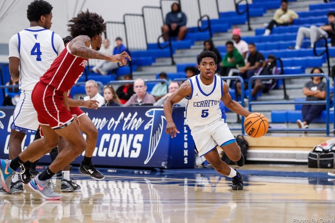 File Photo: Darron Henry scored 17 points for the Falcons against Santa Monica