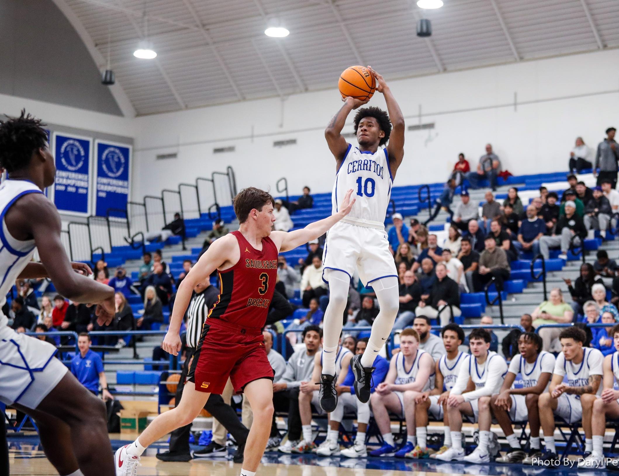 Marcel Hayes led all scorers with 21 points for the Falcons in their playoff win