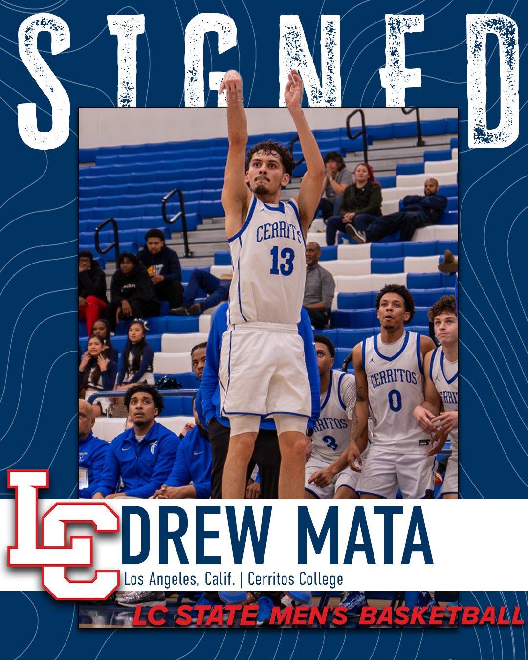 Andrew Mata signed with Lewis & Clark State