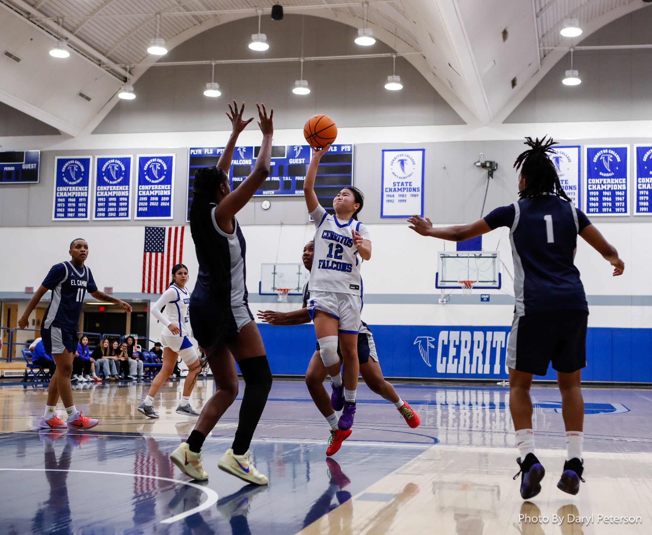 Defense Fuels Falcons&rsquo; First Conference Win in 53&ndash;50 Victory Over El Camino