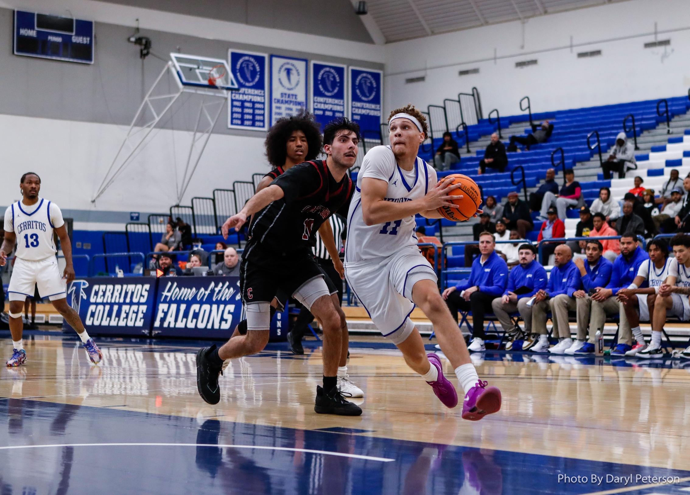 Falcons Soar Past Compton in Conference Victory