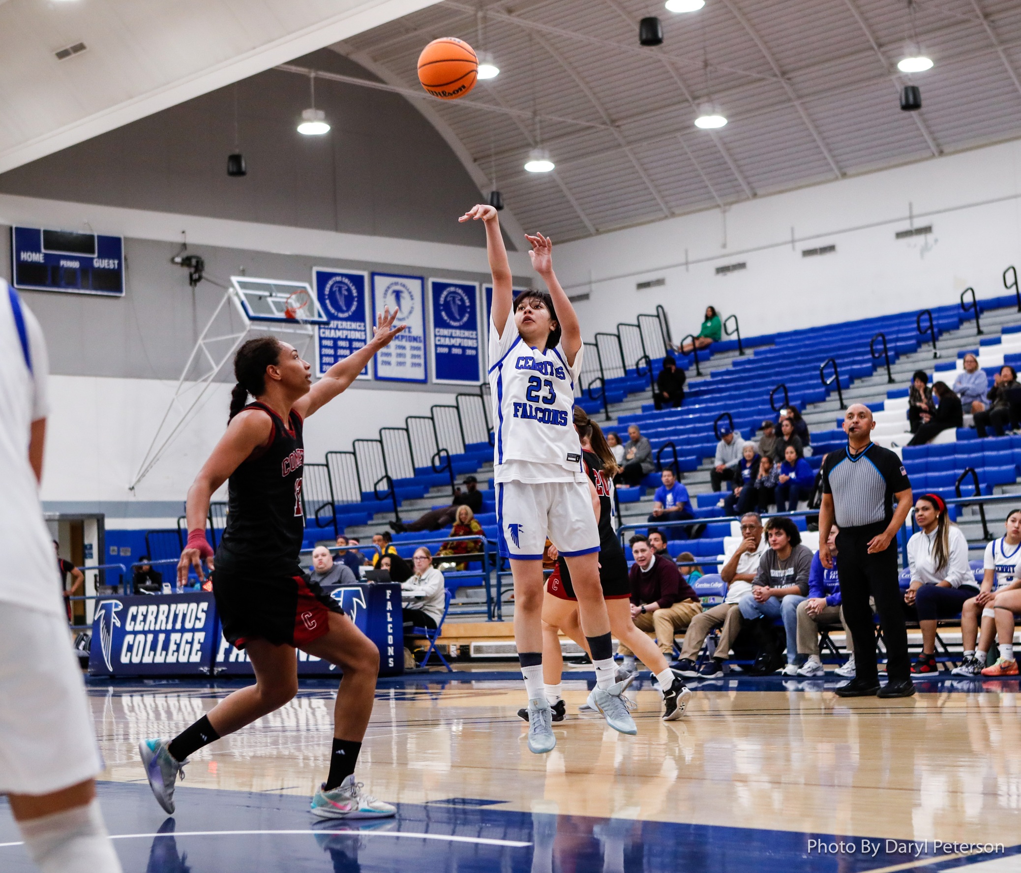 Falcons Grind Out 52-50 Win Over Compton