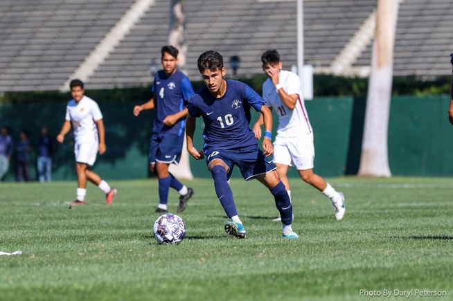 File Photo: Donovan Perez scored the lone goal for the Falcons