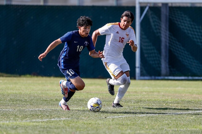 File Photo: Gustavo Arias had a goal and assist in the win over Irvine Valley