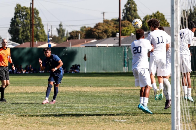 Julio Portillo scored on a direct kick on the Falcons win