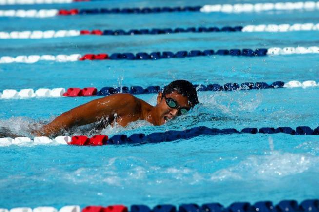 File Photo: On the first day of the SCC Championships, the Falcons 200-yard freestyle relay came in first place and set a school record.