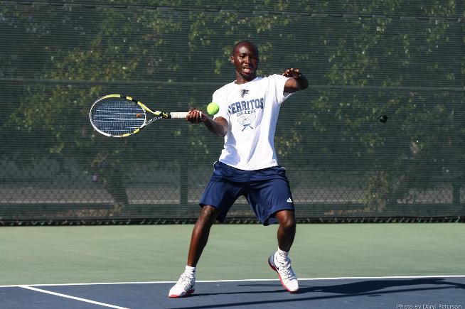 Amadi Kagoma is seeded #9 for the CCCAA State Championships in singles and #1-seed with Nathan Eshmade in doubles