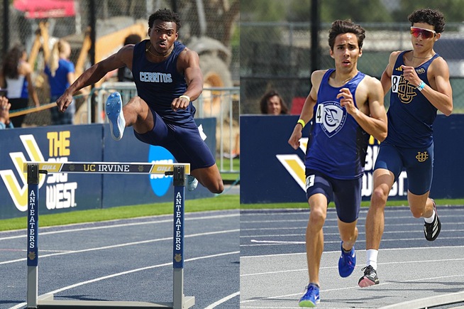 Cerritos competed in the Vince O'Boyle Track & Field Classic over the weekend