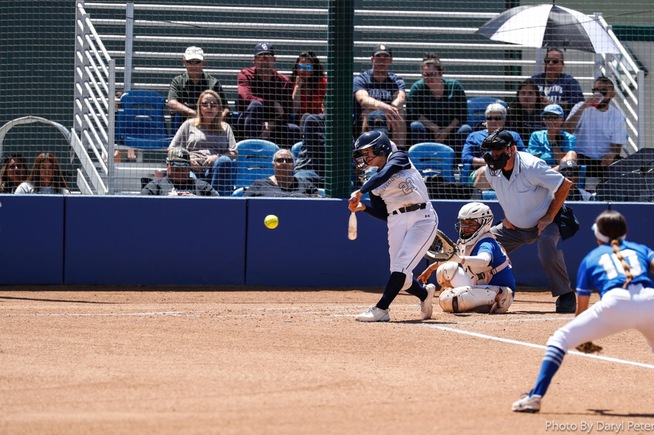 File Photo: Vicky Najera had a pair of hits, including a home run