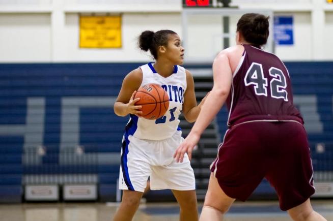 File Photo: Alii Salone had eight points and four rebounds off the bench for the Falcons.