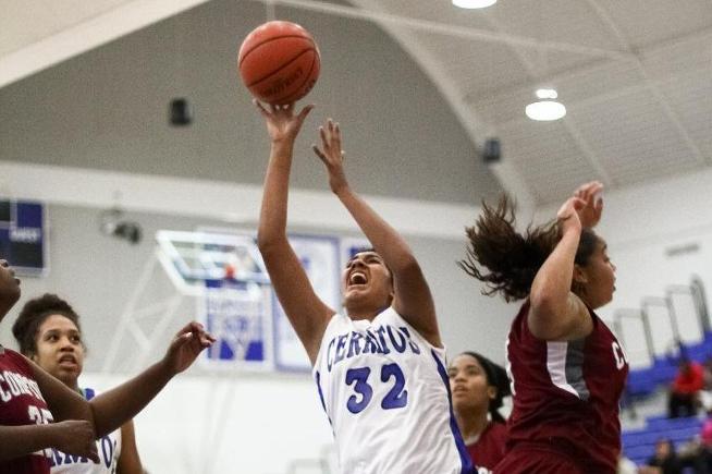 Selena Romero score 13 of her 15 points in the second half for the Falcons
