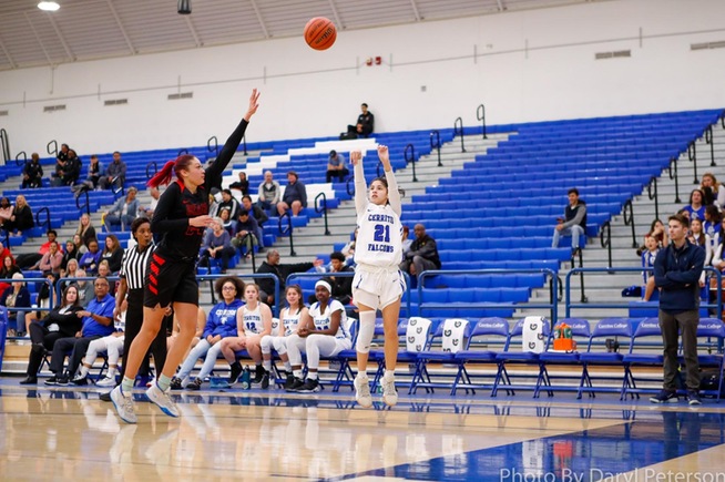 Precious Yerena posted 11 second half points for the Falcons