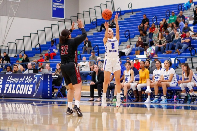 Mariah Lora scored a career-high 24 points against Compton