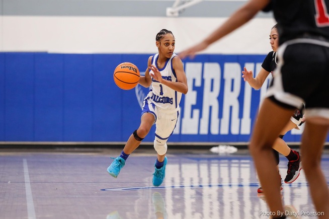 File Photo: Ashley Miller posted 16 points for the Falcons
