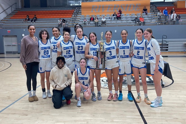 Falcons placed second at the Riverside City Tournament