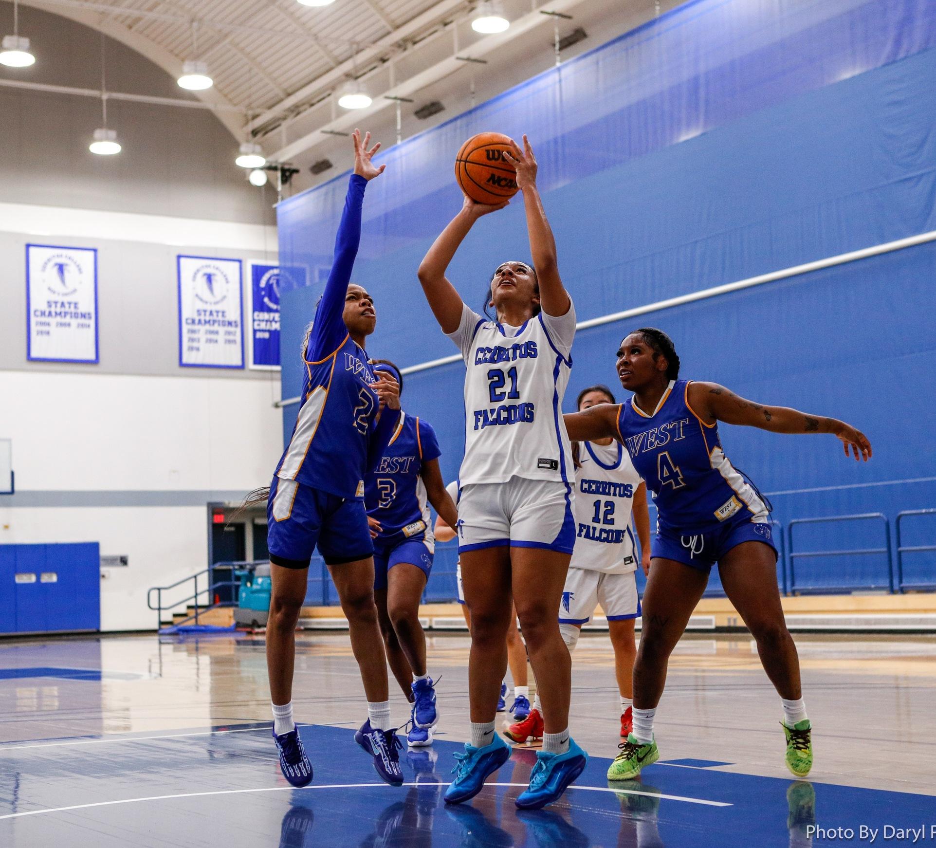 File Photo: Destiny Elmore scored eight points against Oxnard College