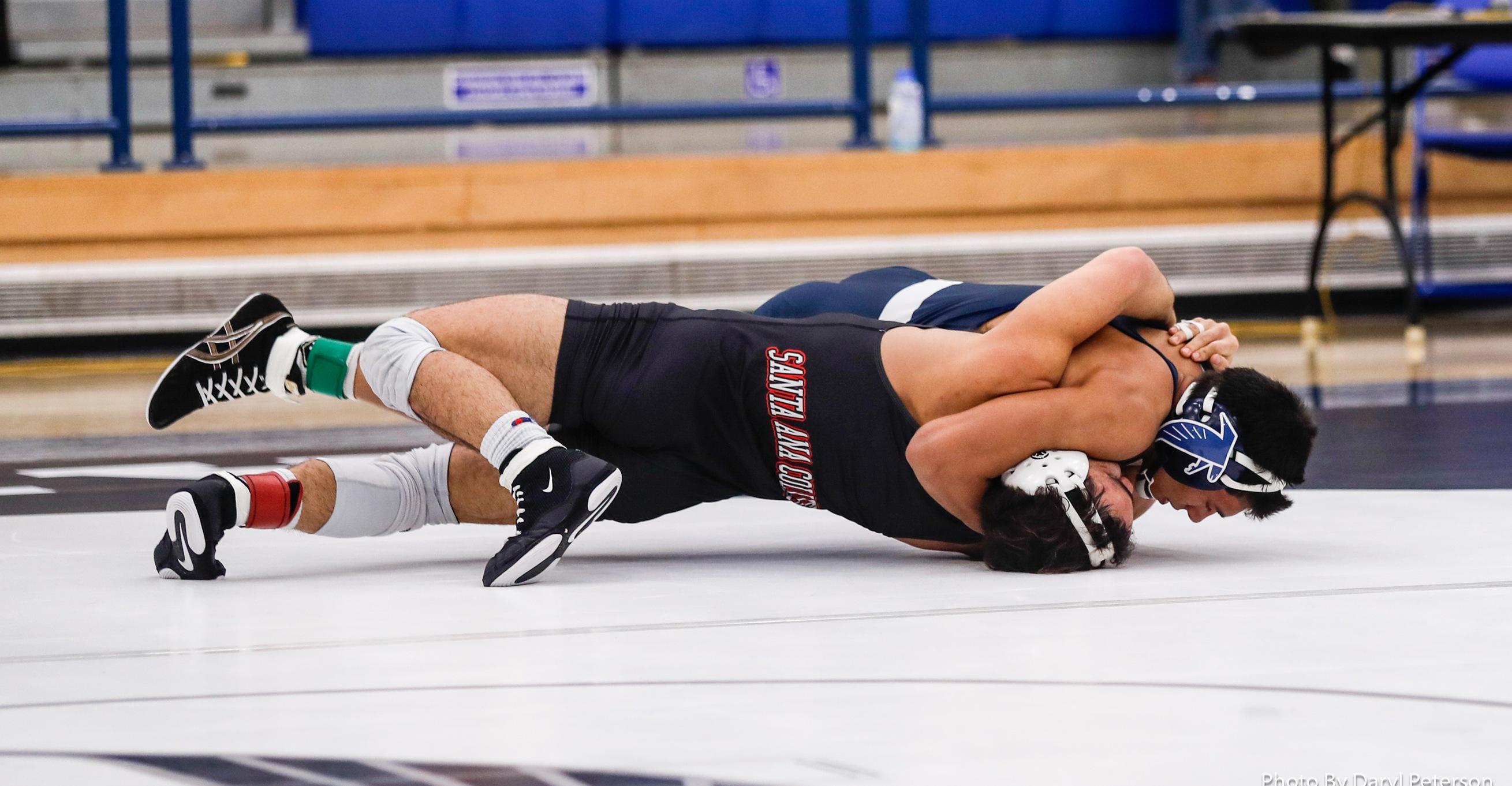 Cerritos wrestling made quick work of Santa Ana