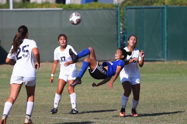 Caro Jaramillo had a pair of goals and assists in her return to the lineup