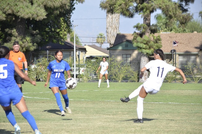 Jenna Santos and the Falcons fell, 3-2 to San Bernardino Valley
