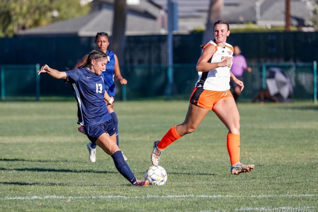 Ariana Rivera had the best scoring chances for the Falcons