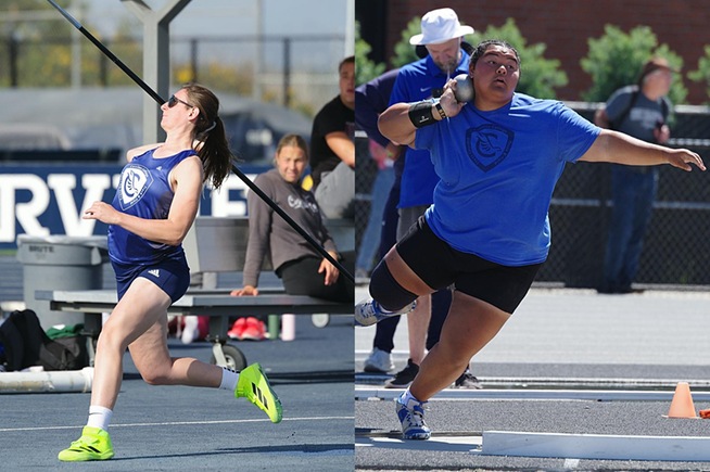 Cerritos excelled in the throwing events at the Cal State Long Beach Invitational