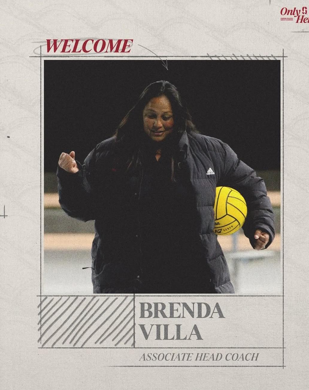 Former Cerritos assistant water polo coach Brenda Villa named Stanford University Associate Head Coach
